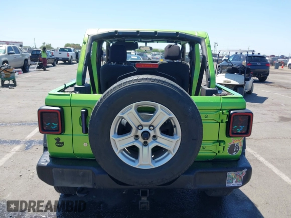 2019 Jeep Wrangler Unlimited Sport S с VIN 1C4HJXDN0KW670114, выставлен на аукционе IAAI как лот 42371823 с пробегом Не указан миль и . История ставок и продаж доступна на DreamBid. Изображение 15.