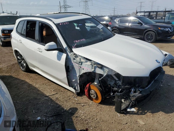 2024 BMW X5 xDrive40i z VIN 5UX23EU02R9T40376, wystawiony jako Copart lot #53941995 z przebiegiem 40 390 mil mil oraz Szkoda całkowita • Salvage title. Historia ofert i sprzedaży dostępna na DreamBid. Obrazek 4.