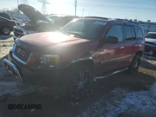 2002 GMC Envoy SLT with VIN 1GKDT13S922111587, listed as a Copart auction lot 45861005 with 151,280 mi miles and Salvage Title. Bid and sale history available at carsss.com. Image 1.