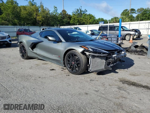 2024 Chevrolet Corvette 1LT with VIN 1G1YA2D48R5119416, listed as a Copart auction lot 57815215 with 11,261 mi miles and Non repairable. Bid and sale history available at DreamBid. Image 4.