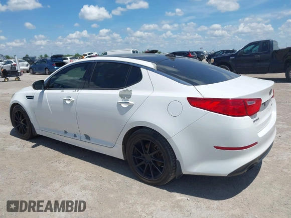 2015 Kia Optima EX with VIN 5XXGN4A77FG369058, listed as a IAAI auction lot 42621804 with 183,635 mi miles and . Bid and sale history available at DreamBid. Image 6.