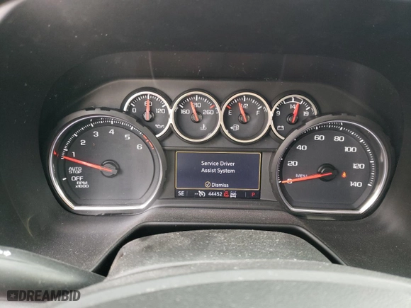 2021 Chevrolet Tahoe Z71 with VIN 1GNSKPKDXMR376046, listed as a Copart auction lot 42551355 with 44,452 mi miles and Salvage Title. Bid and sale history available at carsss.com. Image 9.