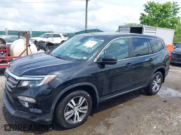 2017 Honda Pilot EX-L z VIN 5FNYF6H67HB049027, wystawiony jako IAAI lot #42196224 z przebiegiem 105 229 mil mil oraz . Historia ofert i sprzedaży dostępna na DreamBid. Obrazek 2.