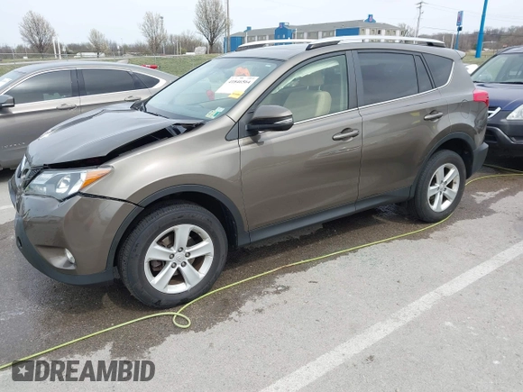 2013 Toyota RAV4 XLE with VIN JTMRFREV1D5007949, listed as a IAAI auction lot 41846564 with 95,226 mi miles and . Bid and sale history available at carsss.com. Image 18.