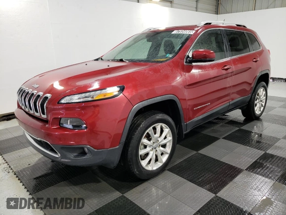 2015 Jeep Cherokee Limited z VIN 1C4PJMDS0FW727983, wystawiony jako Copart lot #57534065 z przebiegiem 144 390 mil mil oraz Czysty tytuł • Clean title. Historia ofert i sprzedaży dostępna na DreamBid. Obrazek 1.
