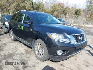 2015 Nissan Pathfinder SV z VIN 5N1AR2MN3FC684220, wystawiony jako IAAI lot #41714781 z przebiegiem 164 579 mil mil oraz . Historia ofert i sprzedaży dostępna na DreamBid. Obrazek 1.