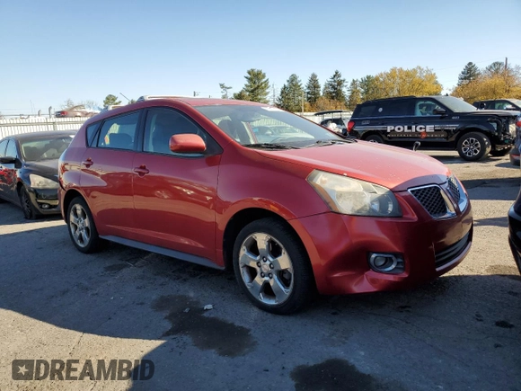 2009 Pontiac Vibe with VIN 5Y2SM67099Z416837, listed as a Copart auction lot 77362314 with 119,842 mi miles and Clean Title. Bid and sale history available at carsss.com. Image 4.
