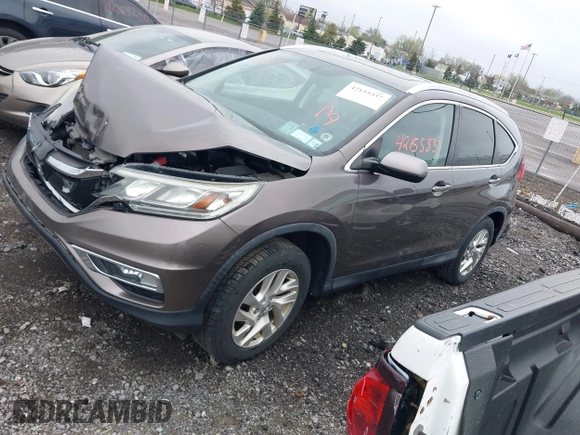 2015 Honda CR-V EX-L with VIN 2HKRM4H79FH616991, listed as a IAAI auction lot 42155337 with 114,850 mi miles. Bid and sale history available at carsss.com. Image 17.