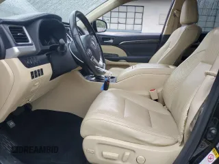 2015 Toyota Highlander Limited with VIN 5TDDCRFH9FS011045, listed as a Copart auction lot 55835605 with 160,639 mi miles and Salvage title. Bid and sale history available at DreamBid. Image 7.