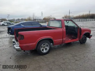 1998 Chevrolet S-10 with VIN 1GCCS14X9WK162503, listed as a Copart auction lot 81300144 with 0 mi miles and Non Repairable. Bid and sale history available at carsss.com. Image 3.