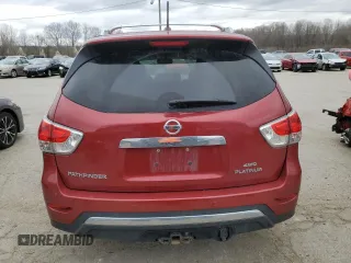 2015 Nissan Pathfinder SV with VIN 5N1AR2MM4FC705793, listed as a Copart auction lot 49404455 with 208,370 mi miles and Salvage Title. Bid and sale history available at carsss.com. Image 6.