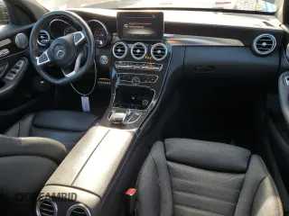 2015 Mercedes-Benz C-Class C 400 with VIN 55SWF6GB1FU009771, listed as a Copart auction lot 47620195 with 84,311 mi miles and Salvage Title. Bid and sale history available at carsss.com. Image 8.