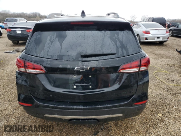 2022 Chevrolet Equinox LT z VIN 3GNAXUEV0NL279298, wystawiony jako Copart lot #53737155 z przebiegiem 10 201 mil mil oraz Szkoda całkowita • Salvage title. Historia ofert i sprzedaży dostępna na DreamBid. Obrazek 6.