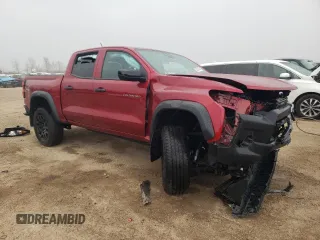 2023 Chevrolet Colorado 4WD Trail Boss z VIN 1GCPTEEK7P1252328, wystawiony jako Copart lot #53208005 z przebiegiem Nie podano mil oraz Szkoda całkowita • Salvage title. Historia ofert i sprzedaży dostępna na DreamBid. Obrazek 4.