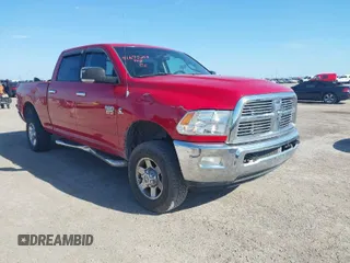 2010 Dodge Ram 2500 SLT with VIN 3D7UT2CL6AG188844, listed as a IAAI auction lot 41675268 with 159,053 mi miles. Bid and sale history available at carsss.com. Image 1.