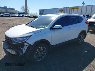 2021 Honda CR-V EX-L with VIN 2HKRW2H83MH634522, listed as a IAAI auction lot 41827080 with 17,217 mi miles. Bid and sale history available at carsss.com. Image 21.