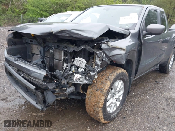 2022 Nissan Frontier S with VIN 1N6ED1CL0NN679300, listed as a IAAI auction lot 41971838 with 60,181 mi miles and . Bid and sale history available at DreamBid. Image 6.