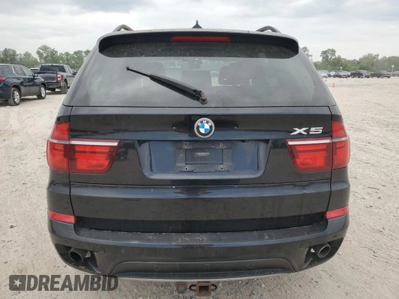 2012 BMW X5 35i with VIN 5UXZV4C50CL750118, listed as a Copart auction lot 53302375 with 102,917 mi miles and Clean title. Bid and sale history available at DreamBid. Image 6.