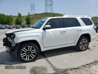 2022 Toyota 4Runner Limited z VIN JTEKU5JR5N6008733, wystawiony jako Copart lot #58601805 z przebiegiem 36 803 mil mil oraz Szkoda całkowita • Salvage title. Historia ofert i sprzedaży dostępna na DreamBid. Obrazek 1.
