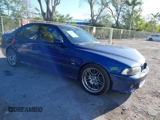 2002 BMW M5 z VIN WBSDE93452CF91641, wystawiony jako IAAI lot #41729177 z przebiegiem 139 360 mil mil oraz . Historia ofert i sprzedaży dostępna na DreamBid. Obrazek 1.