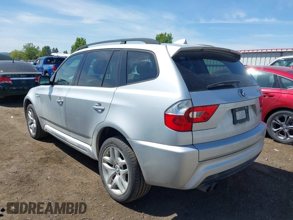 2006 BMW X3 3.0i with VIN WBXPA934X6WG88115, listed as a IAAI auction lot 42243103 with 182,756 mi miles and . Bid and sale history available at DreamBid. Image 3.