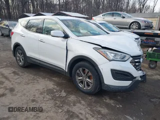 2014 Hyundai Santa Fe with VIN 5XYZTDLB2EG189190, listed as a IAAI auction lot 41407307 with 119,007 mi miles and . Bid and sale history available at DreamBid. Image 1.