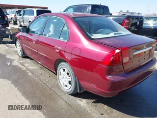 2002 Honda Civic LX with VIN 1HGES16532L017354, listed as a IAAI auction lot 41762516 with 239,122 mi miles and . Bid and sale history available at DreamBid. Image 3.