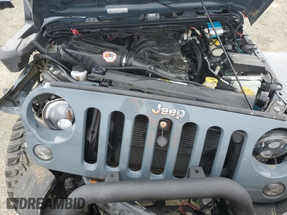 2015 Jeep Wrangler Unlimited Rubicon with VIN 1C4BJWFG7FL674201, listed as a Copart auction lot 49466455 with 0 mi miles and Salvage Title. Bid and sale history available at carsss.com. Image 12.