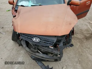 2009 Kia Rio LX with VIN KNADE243196548504, listed as a Copart auction lot 44073375 with 0 mi miles and Salvage Title. Bid and sale history available at carsss.com. Image 12.
