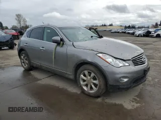 2010 Infiniti EX z VIN JN1AJ0HP8AM701188, wystawiony jako Copart lot #49463925 z przebiegiem 83 807 mil mil oraz Szkoda całkowita • Salvage title. Historia ofert i sprzedaży dostępna na DreamBid. Obrazek 4.