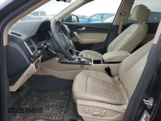 2018 Audi Q5 Premium Plus with VIN WA1BNAFY9J2216877, listed as a Copart auction lot 45960705 with 92,753 mi miles and Salvage Title. Bid and sale history available at carsss.com. Image 7.
