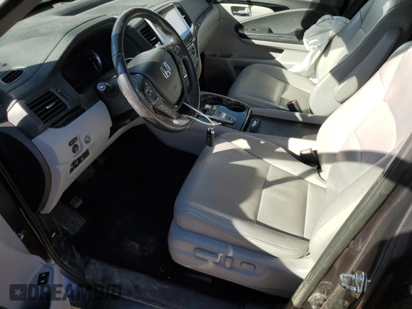 2017 Honda Pilot Touring with VIN 5FNYF6H98HB016757, listed as a Copart auction lot 45879755 with 85,580 mi miles and Salvage Title. Bid and sale history available at DreamBid. Image 7.