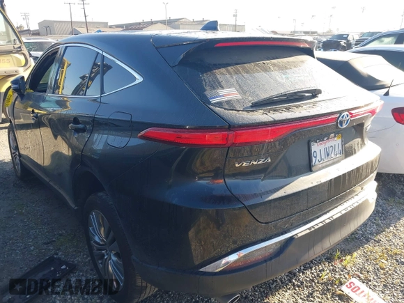 2023 Toyota Venza LE with VIN JTEAAAAH0PJ149360, listed as a IAAI auction lot 41815213 with 33,545 mi miles and . Bid and sale history available at DreamBid. Image 3.