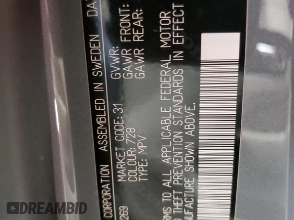 2024 Volvo XC60 Plus Dark Theme z VIN YV4H60DL4R1931269, wystawiony jako Copart lot #44804785 z przebiegiem Nie podano mil oraz Szkoda całkowita • Salvage title. Historia ofert i sprzedaży dostępna na DreamBid. Obrazek 12.