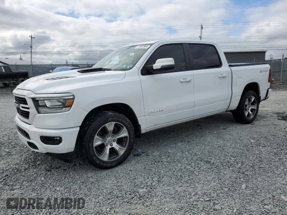 2023 Ram 1500 with VIN C6RREJT3PN534875, listed as a Copart auction lot 72897884 with 32,062 mi miles and Salvage title. Bid and sale history available at DreamBid. Image 1.
