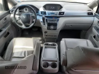 2013 Honda Odyssey EX-L with VIN 5FNRL5H67DB016806, listed as a Copart auction lot 53340445 with 141,067 mi miles and Salvage Title. Bid and sale history available at carsss.com. Image 8.
