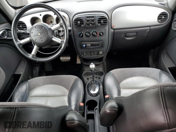2004 Chrysler PT Cruiser Limited with VIN 3C8FY68874T223093, listed as a Copart auction lot 76455684 with 185,629 mi miles and Salvage Title. Bid and sale history available at carsss.com. Image 8.