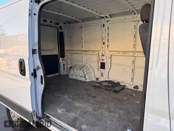 2018 Ram ProMaster Cargo with VIN 3C6TRVAG5JE147460, listed as a Copart auction lot 80108494 with Not Provided miles and Clean Title. Bid and sale history available at DreamBid. Image 6.