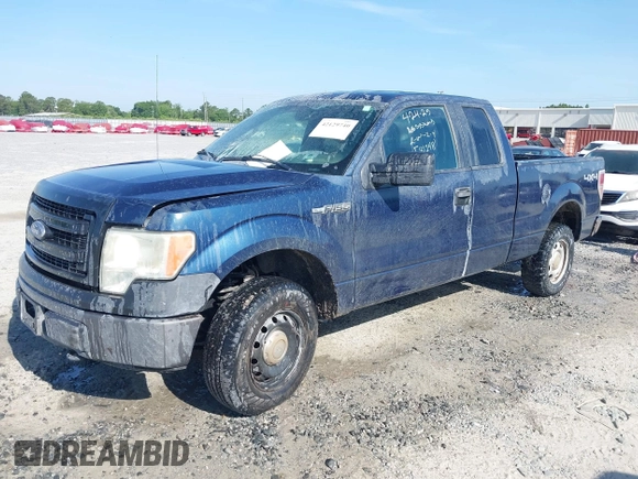 2014 Ford F-150 XL with VIN 1FTEX1EM3EKF81248, listed as a IAAI auction lot 42129740 with 93,767 mi miles and . Bid and sale history available at carsss.com. Image 6.