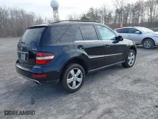 2010 Mercedes-Benz M-Class ML 350 with VIN 4JGBB8GB3AA538269, listed as a IAAI auction lot 41854211 with 1 mi miles. Bid and sale history available at carsss.com. Image 4.