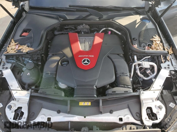 2018 Mercedes-Benz E-Class AMG E 43 with VIN WDDZF6EB0JA480965, listed as a Copart auction lot 44770455 with 48,370 mi miles and Salvage Title. Bid and sale history available at carsss.com. Image 13.
