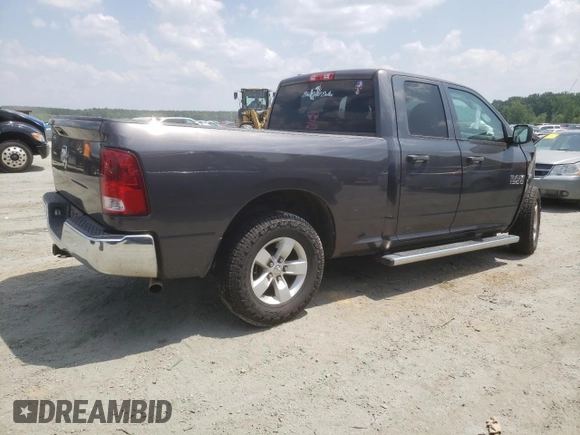 2018 Ram 1500 Tradesman with VIN 1C6RR6FT7JS211582, listed as a Copart auction lot 59481155 with 134,004 mi miles and Salvage title. Bid and sale history available at DreamBid. Image 3.