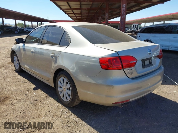 2014 Volkswagen Jetta Sedan S with VIN 3VW2K7AJ6EM336045, listed as a IAAI auction lot 41889045 with 78,056 mi miles. Bid and sale history available at carsss.com. Image 3.
