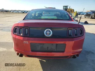 2014 Ford Mustang V6 with VIN 1ZVBP8AM0E5204583, listed as a Copart auction lot 48427935 with 114,307 mi miles and Salvage Title. Bid and sale history available at carsss.com. Image 6.