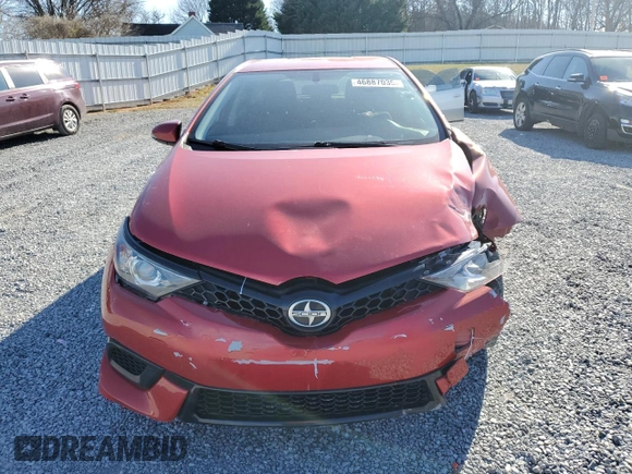 2016 Scion iM z VIN JTNKARJE4GJ510355, wystawiony jako Copart lot #46887035 z przebiegiem 132 444 mil mil oraz Szkoda całkowita • Salvage title. Historia ofert i sprzedaży dostępna na DreamBid. Obrazek 5.