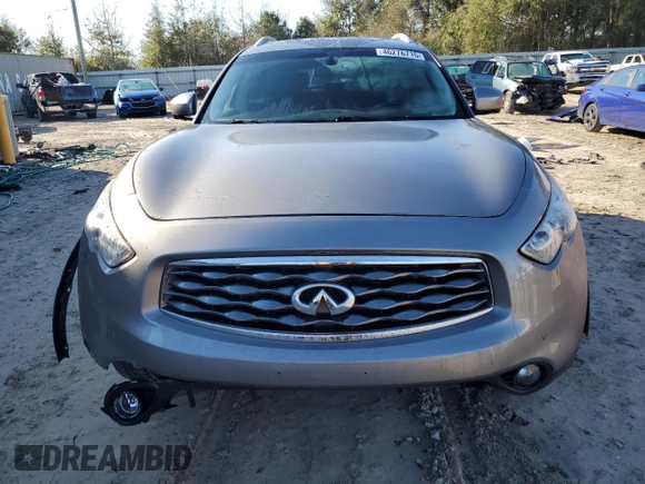 2009 Infiniti FX z VIN JNRAS18U59M104565, wystawiony jako Copart lot #46276715 z przebiegiem 202 008 mil mil oraz Szkoda całkowita • Salvage title. Historia ofert i sprzedaży dostępna na DreamBid. Obrazek 5.