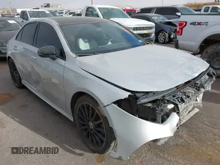 2021 Mercedes-Benz A 220 with VIN W1K3G4EB9MJ269341, listed as a IAAI auction lot 41742939 with 71,729 mi miles and . Bid and sale history available at DreamBid. Image 1.