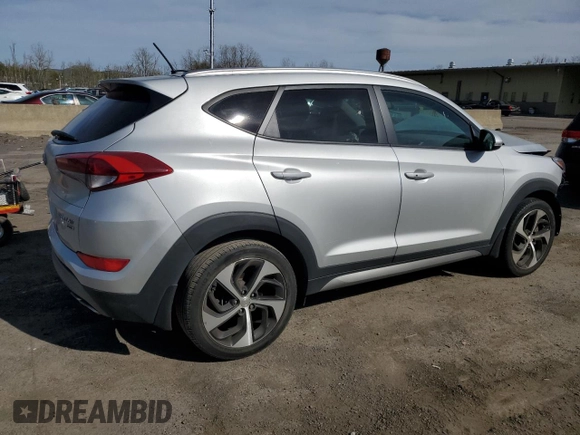 2017 Hyundai Tucson Sport with VIN KM8J3CA20HU301462, listed as a Copart auction lot 54178935 with 42,940 mi miles and Salvage Title. Bid and sale history available at DreamBid. Image 3.