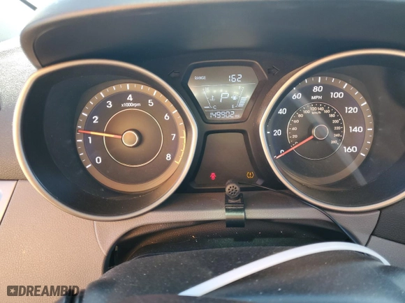 2016 Hyundai Elantra SE with VIN 5NPDH4AE8GH676544, listed as a Copart auction lot 53050035 with 149,902 mi miles and Salvage Title. Bid and sale history available at carsss.com. Image 9.