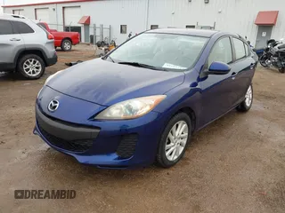 2012 Mazda 3 i Touring with VIN JM1BL1V79C1586725, listed as a IAAI auction lot 41711117 with 90,309 mi miles. Bid and sale history available at carsss.com. Image 2.